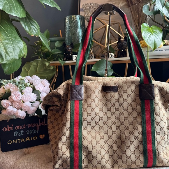 Gucci Handbags - Gucci duffle travel/gym bag *PRICE is FIRM